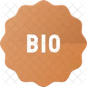 Etiquette Autocollant Bio Icon