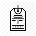 Vetement Etiquette Couture Icône