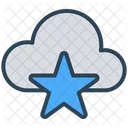 Nuage Informatique Etoile Icon