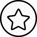 Etoile Signet Favori Icône