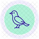 Etourneau Oiseau Troupeau Icône