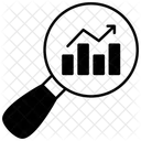 Etude De Marche Analyse De Marche Analytique Icône