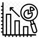 Etude De Marche Analyse De Marche Visualisation De Donnees Icône
