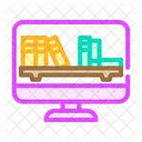 Étude en ligne  Icône