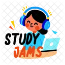 Jams Detude Rythmes Academiques Musique Icône