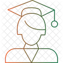 Etudiant De Sexe Masculin Icône