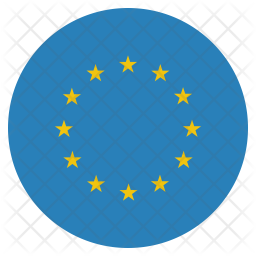 Eu Flag Icon - Download in Flat Style