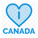 Eu amo o Canadá  Symbol