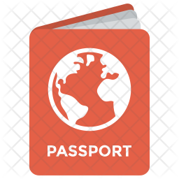 EU Passport Icon - Download in Flat Style