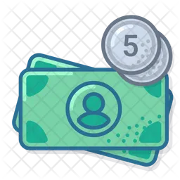 Eur Avatar Coin Five  Icon