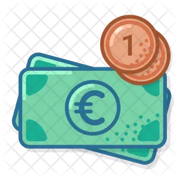 Eur Coin One  Icon