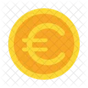 Euro Moneda Moneda Icono