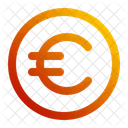 Euro Currency Coin Icon