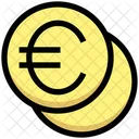 Euro Coins Invest Icon