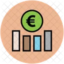 Euro Graph Financial Icon