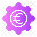 Euro Digital Currency Icon