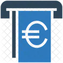 Euro-Abhebung  Symbol