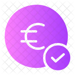 Euro Accepted  Icon