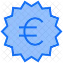 Euro Badge  Icon
