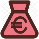 Euro Bag Money Bag Money Sack Icon