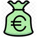 Euro Bag Money Bag Money Sack Icon