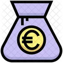 Euro Bag Pound Bag Money Bag Icon