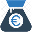 Euro Bag Pound Bag Money Bag Icon