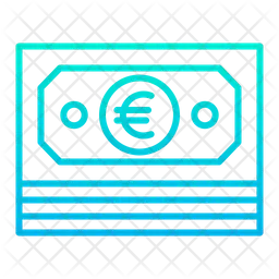 Euro-Banknoten  Symbol