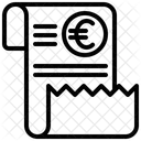 Nota de euro  Ícone