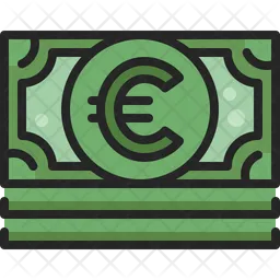 Euro bill  Icon