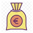 Bolsa de euros  Icono