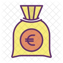 Bolsa de euros  Icono