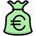 Bolsa de euros  Icono