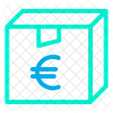 Euro Package Box Icon