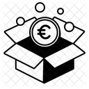 Box Money Eur Pen Draw Icon
