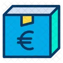 Euro Package Box Icon