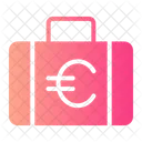 Euro Briefcase Money Briefcase Briefcase Icon