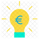 Euro Bulb Icon