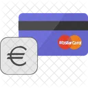 Euro Credito Cartao Ícone