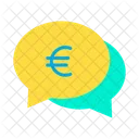 Euro Chat Bubble Icon