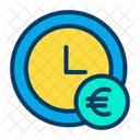 Euro Clock  Icon