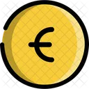 Euro Coin Bank Money Icon