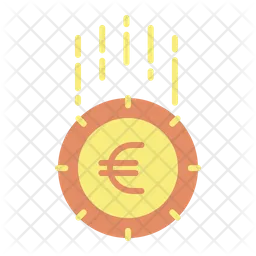 Euro Coin  Icon