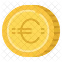Euro Cash Coin Icon