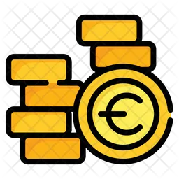 Euro Coin  Icon