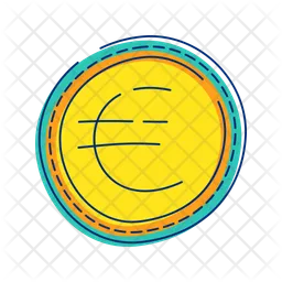 Euro coin  Icon