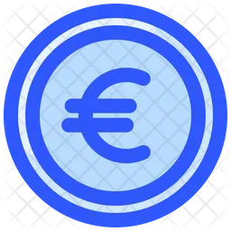 Euro Coin  Icon