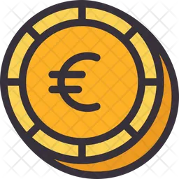 Euro Coin  Icon