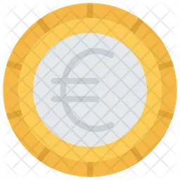 Euro Coin  Icon