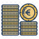Euro Coins Coin Stack Euro Icon